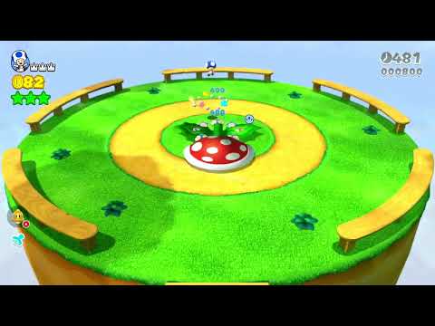 Super Mario 3D World [Switch] 1-3 Itemless Speedrun - Time: 24