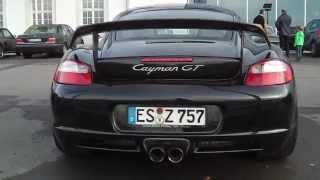 preview picture of video 'TECHART Cayman GT (987) - Motorworld Böblingen'