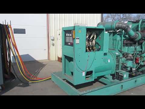 500 kw Cummins / Onan Diesel Generator SN D980725408 Video 1 - Abraham Generator Sales Co.