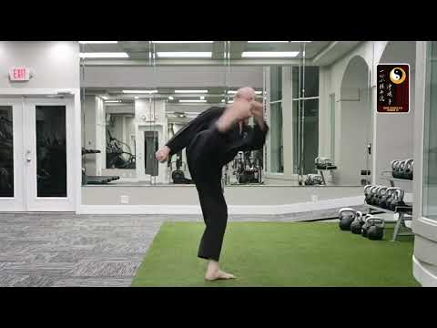 Kick Combinations: Round, Spinning Heel, Spinning Back – Sensei Rod Lindgren