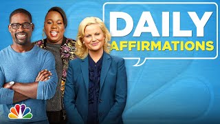 Daily Affirmations from The Office, @ParksandRecreation and More