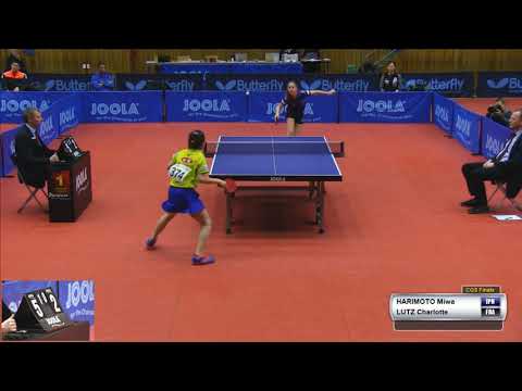 Miwa Harimoto vs Charlotte Lutz | 2020 ITTF Czech J&C Open Highlights (CGS Final)