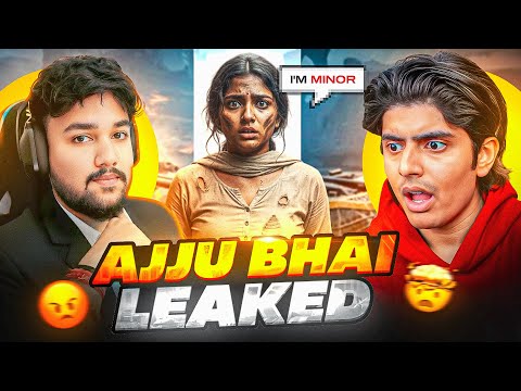 Ajju Bhai S*xual Chat Got *LEAKED * ‼️😱 Total Gaming Exposed By M!nor 🤬  @TotalGaming093