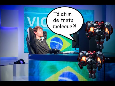 Dupla de Exterminadores DESMANTELAM campeão Zerg Polonês!