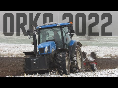 ☆ORKA ZIMOWA & TALERZOWANIE 2022!✔NEW HOLLAND & FENDT☆OPOROWO☆✔GR TWAROWSKI✔