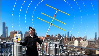 DIY Yagi Antenna from Tape Measure