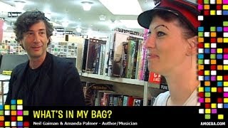 Neil Gaiman & Amanda Palmer - What's In My Bag?