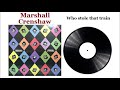 Who Stole That Train - Marshall Crenshaw
