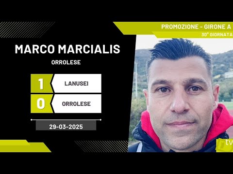 Marco Marcialis, allenatore Orrolese