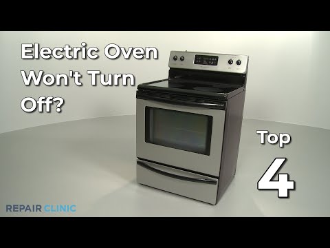 Electric Oven Won’t Turn Off — Electric Range Troubleshooting