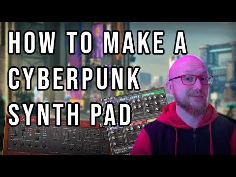 Making a classic Cyberpunk/Blade Runner synth pad