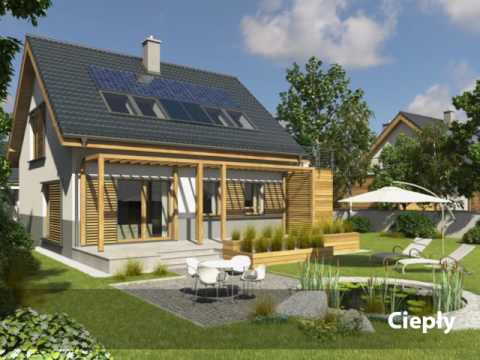 Projekt domu jednorodzinnego CIEPŁY - Domy Czystej Energii