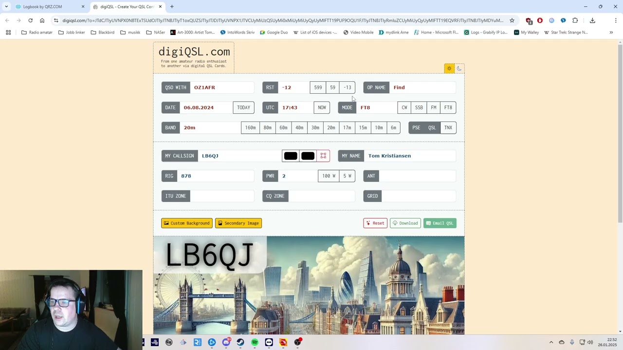 Digital QSL cards from QSZ??