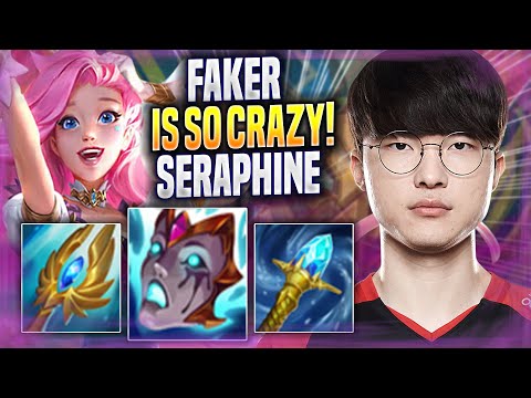 FAKER IS SO CRAZY WITH SERAPHINE MID! - T1 Faker Plays Seraphine MID vs Sylas! | Season 2022
