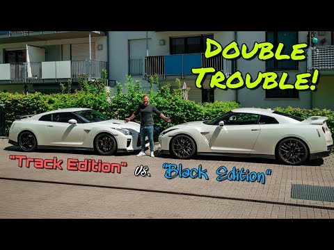 2 x Nissan GT-R in Action - Unterwegs mit Fußballprofi Nik Omladič | + Tunnel!