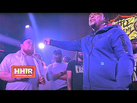 NASTY!!! GEECHI GOTTI'S SET UP.. THEN THE PUNCH VS ROSENBERG RAW! CRAZY "WAR" READY BATTLE IN PHILLY