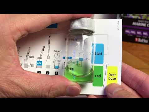Red Sea Marine Care Kit Demo (pH, Alkalinity, Nitrates/Nitrites, Ammonia) plus saltwater tank update