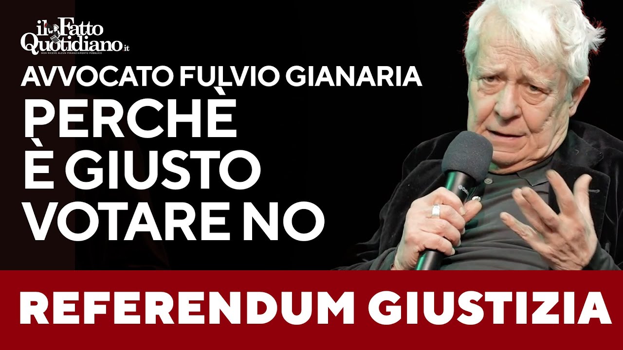"Perché è giusto votare No al referendum", le ragioni dell'avvocato Fulvio Gianaria