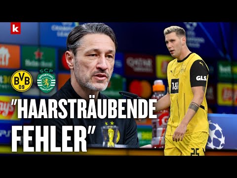 Video Thumbnail: Kovac sieht das BVB-Problem im Kopf: "Macht keiner absichtlich" | Borussia Dortmund - Sporting
