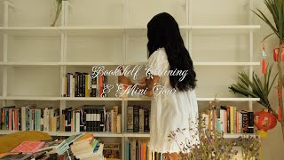 bookshelf cleaning & tour