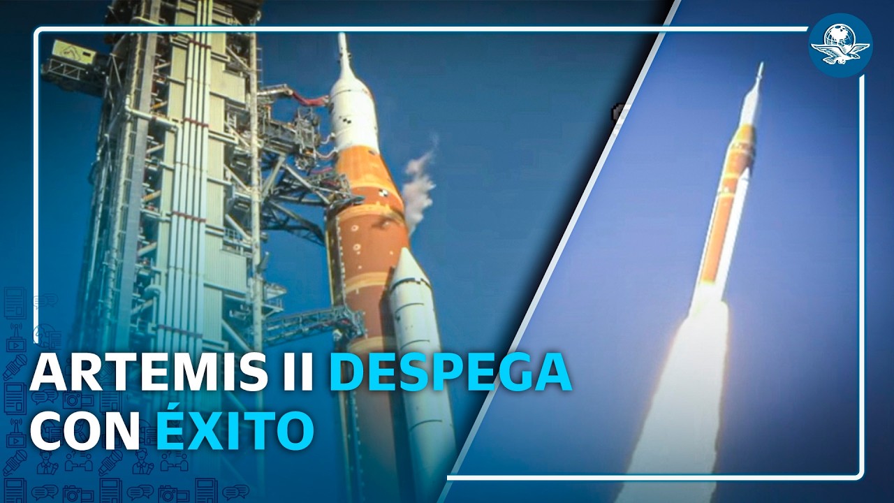 Así fue el lanzamiento de la Misión Artemis II