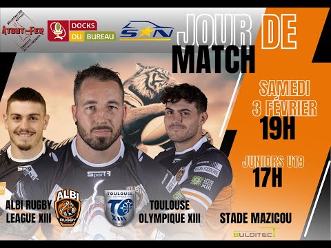 Albi Rugby League XIII vs Toulouse Olympique XIII Elite 1