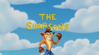 Crash Bandicoot References in The Simpsons