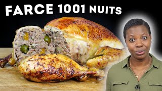 FARCE façon ORIENTALE (Épices Douces, Citron Confit, Olives Vertes) pour VOLAILLES de FÊTE