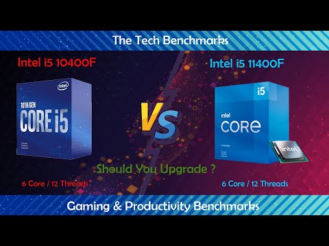 intel i5 10400F vs intel i5 11400F|How much performance difference?|Which one worth buying?