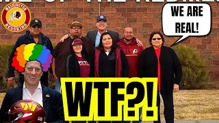 RAC!ST COMMANDERS Manager SLAMS Native American Group Fighting For REDSKINS NAME! NOT REAL GROUP!