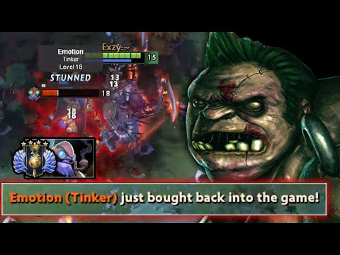 INSANE PUDGE!! make Tinker Instant Rage Buyback No Mercy...