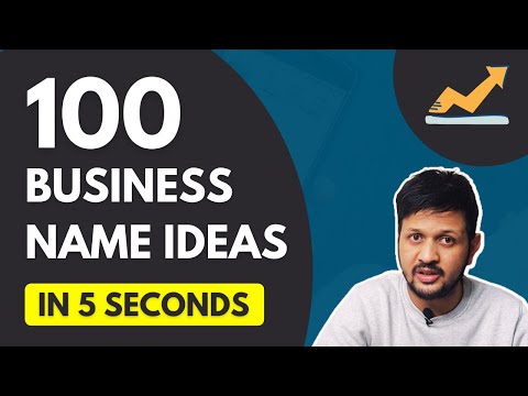 , title : '100 Business Name Ideas In 5 Seconds | Business Name Ideas Generator'