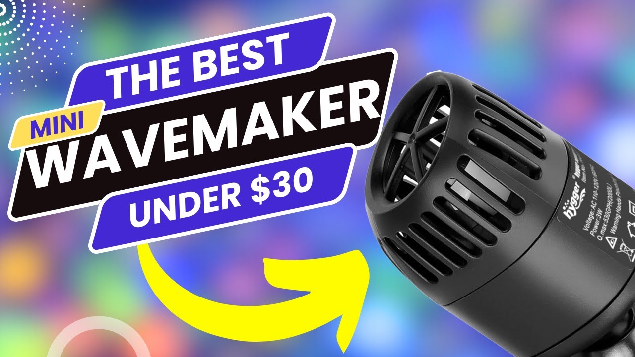 The Best Mini WaveMaker For Nano Tank Under $30!