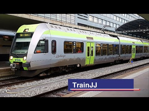 BLS Luzern - Lucerne Switzerland | RABe 525 Nina | RABe 535 Lötschberger | Bern-Lötschberg-Simplon