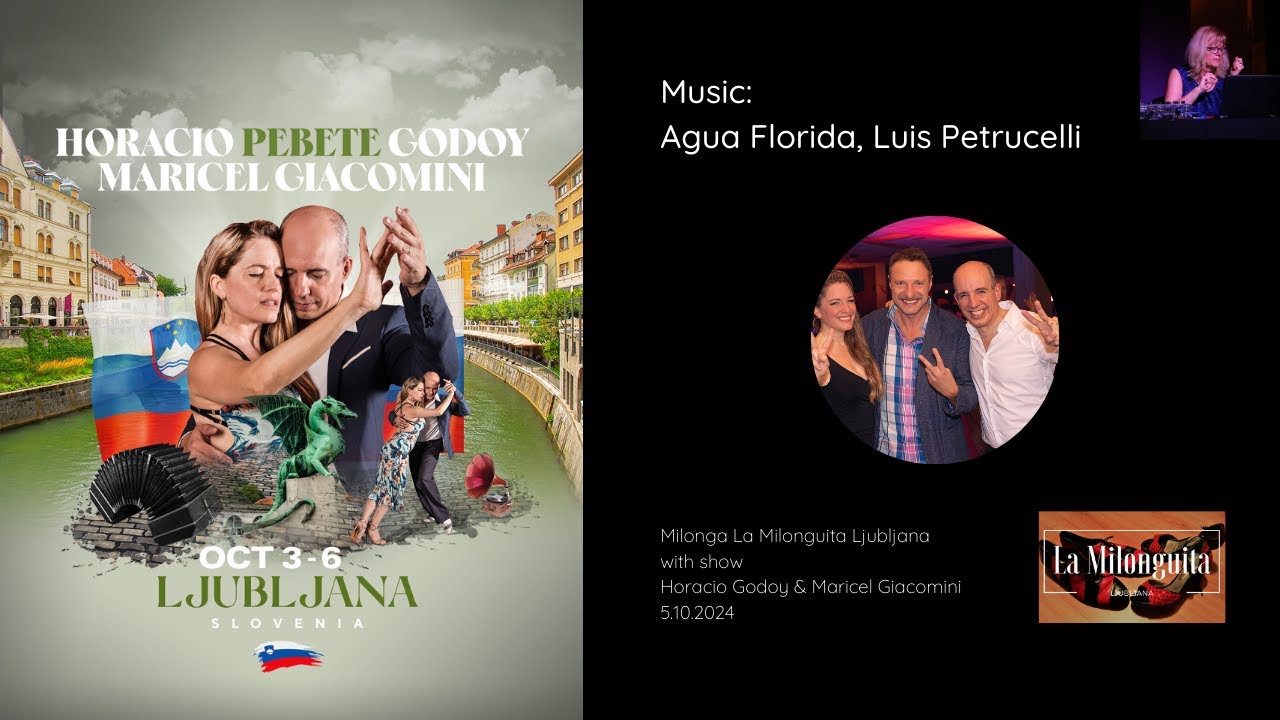 Horacio Godoy & Maricel Giacomini @ Ljubljana 2024 (1/5) - Agua Florida, Luis Petrucelli
