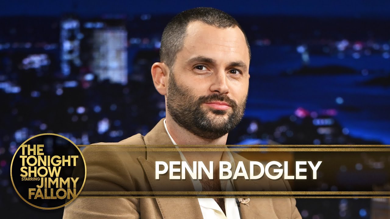 Penn Badgley Is Ready for You to End, Talks Singing "shut up" with Ariana Grande (Extended)