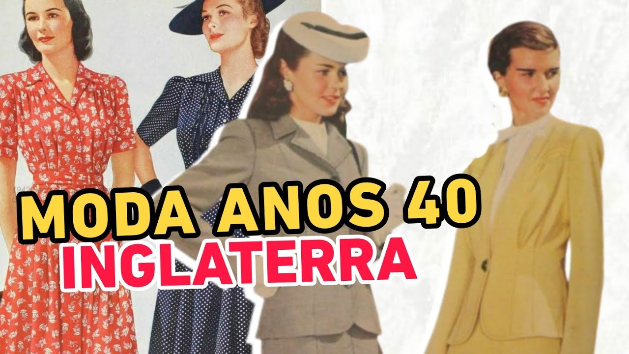 💥 History of Fashion: The 1940s: UK in The World War II