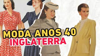 💥 History of Fashion: The 1940s: UK in The World War II