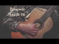 Leo Brouwer - Estudios Sencillos No. 6
