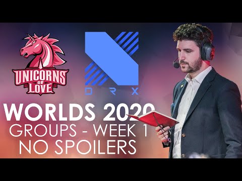 UOL vs DRX G1 Worlds Groups 2020 Day 1 (Pyosik Nidalee) NO SPOILER - YamatoCannon League of Legends