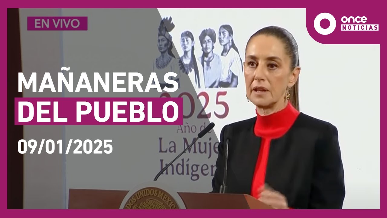 Conferencia Matutina "Las mañaneras del pueblo" (09/01/2025)