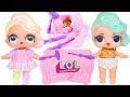 LOL Surprise Dolls Lemonade Baby Opens Disney Princess Gem Dig It for Custom Surprises Lil Brother