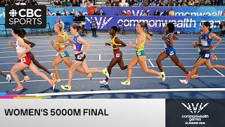 Sprint to the end in women's 5000m final on Day 7 of the Glasgow 2026 Commonwealth Games