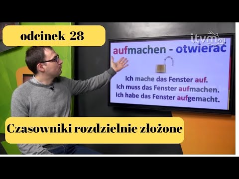 German in a few minutes 28 - separable verbs - gerlic.pl