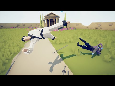 TAEKWONDO CHAMPION vs NARUTO UNITS - TABS - Totally Accurate Battle Simulator