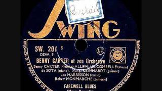 Django Reinhardt & Benny Carter - Farewell Blues - 1938 March 7 Paris
