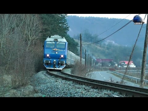 Primele Trenuri din 2016 in Muntii Apuseni/First Trains of 2016 in Apuseni Mountains 01 January 2016