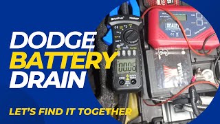 Locating A Battery Drain On Your Car!! Dodge Challenger #automobile