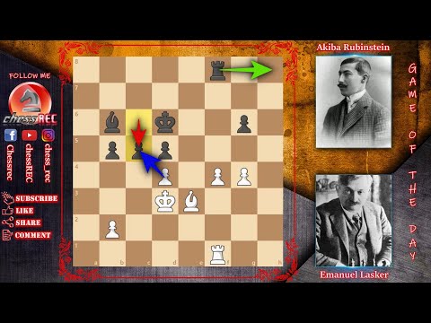"Alack and a Lasker" | Emanuel Lasker vs Akiba Rubinstein | 1914 | 31