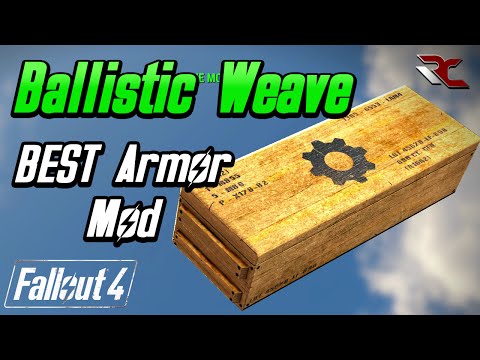Fallout 4 | How to Get BALLISTIC WEAVE Armor Mod! (Best Armor Mods in Fallout 4)